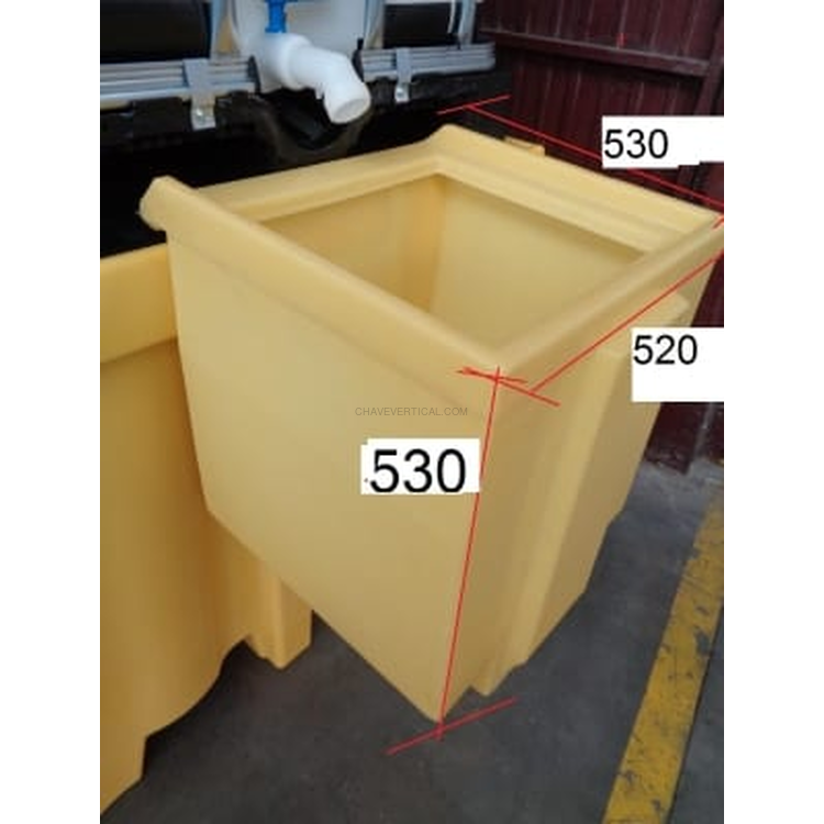 Tina de Retenção de Óleos ND 1100L 1500kg Polietileno