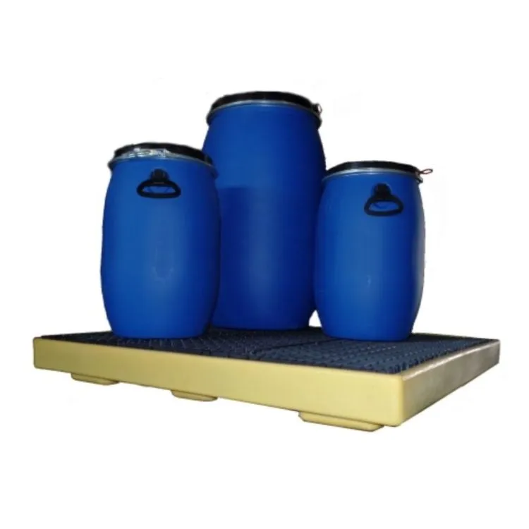 TINA DE RETENÇÃO DE ÓLEOS PARA 4 BIDÕES ND TINA DE RETENÇÃO DE ÓLEOS PARA 4 BIDÕES ND