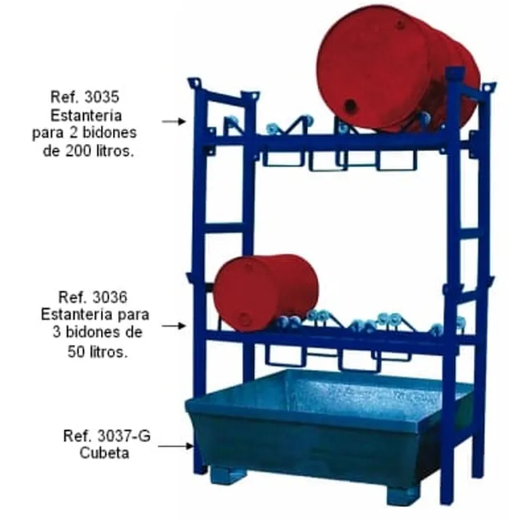 TINA GALVANIZADA 4 BIDÕES S/ REDE ND