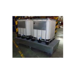Tina galvanizada ND 2 depósitos 1000L 3800kg
