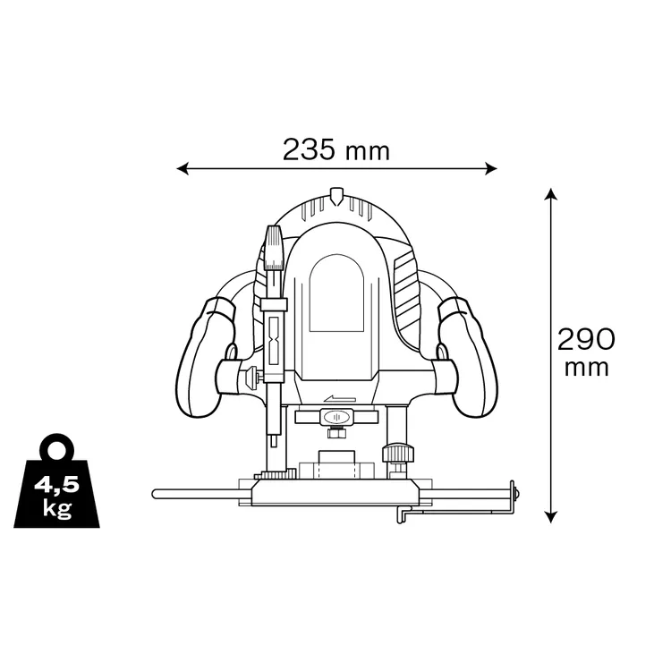 TUPIA 6/8MM 1200W - 8MM VITO
