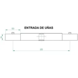 VASSOURA PARA EMPILHADOR 1500MM ND