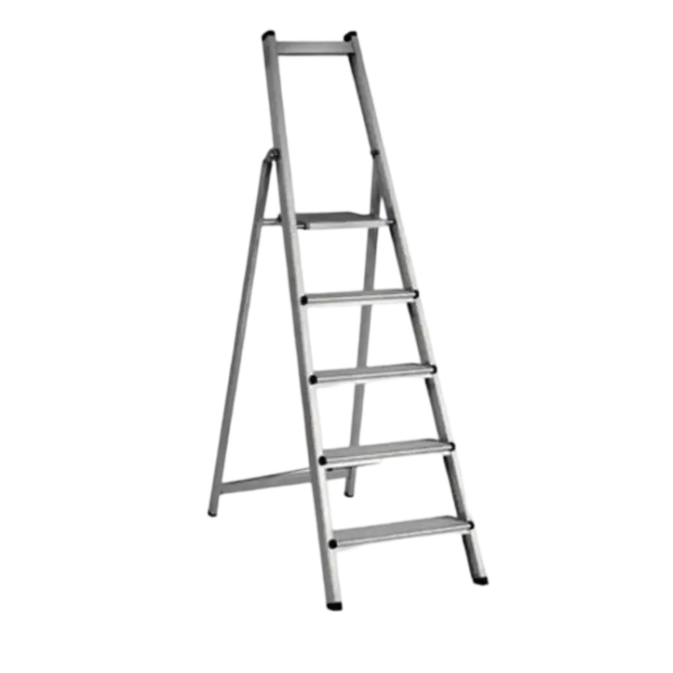 Escadote Potente 5 Degraus LIT 1.10m 250kg Alumínio