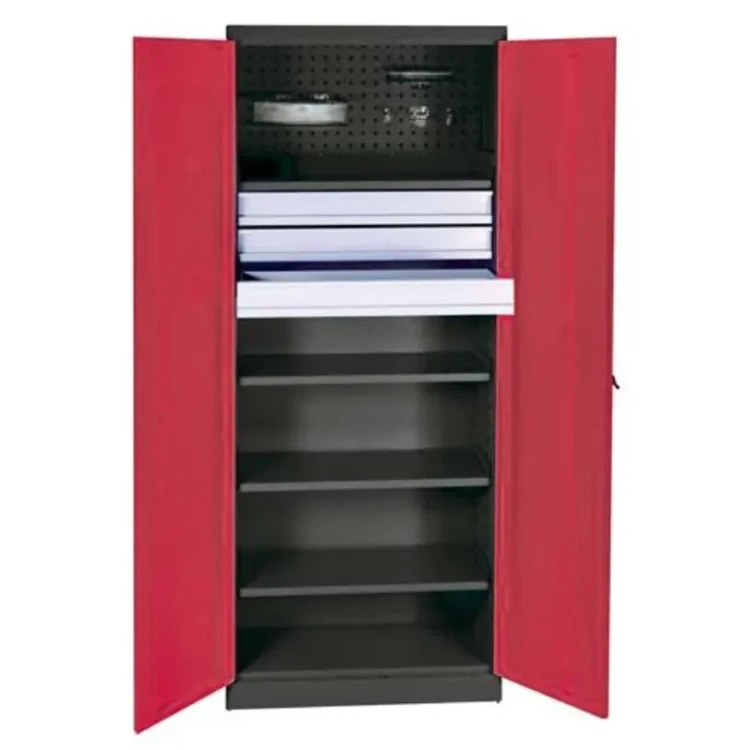Armário Modular METALWORKS DEC7838-3 4 Prateleiras 3 Gavetas Aço