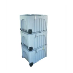 Caixa de Armazenamento com Rodas Metalworks KOFPRO 841 104L IPX5