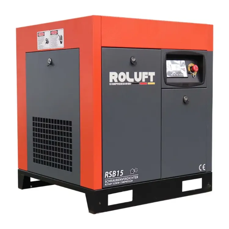 Compressor de parafuso ROLUFT RSB15 400V 15HP 10Bar