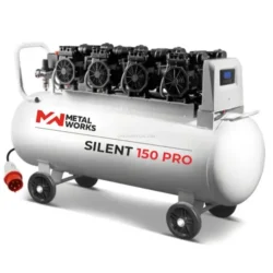 Compressor Silencioso Sem Óleo METALWORKS SILENT 150 PRO 150 L