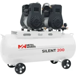 Compressor Silencioso sem Óleo METALWORKS SILENT 200 200 L