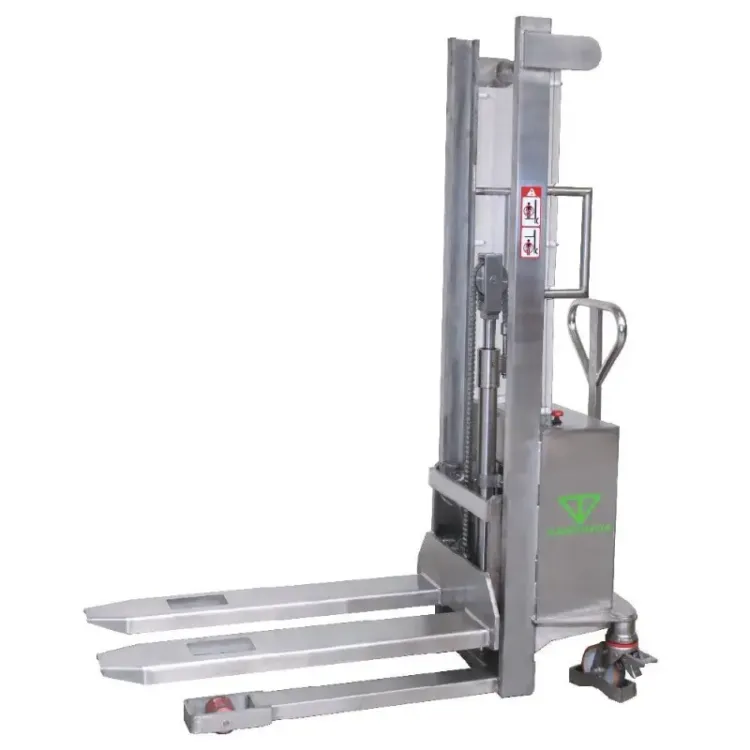 Empilhador Semi-Elétrico Inox EASYINOX 1000 kg