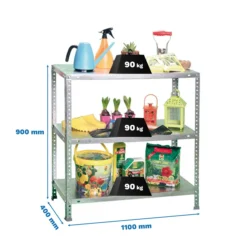 ESTANTE COMFORT SUPERPLUS 3/400 900 GALVANIZADO SIMON