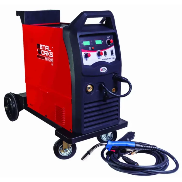 Máquina de Soldadura de Fio MIG METALWORKS 250I PREMIUM 250A 400V