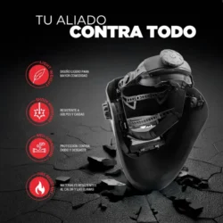 MÁSCARA SOLDADURA HELLMET STEAMPUNK SOLTER