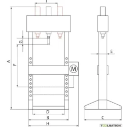 prensa hidraulica com cilindro movel catts metalworkschavevertical com webp