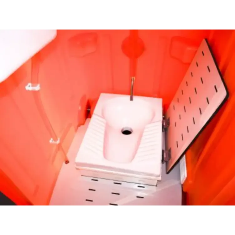 WC Portátil com Sanita Turca e Chuveiro SIRL 70L 8L Polietileno 1000x790x2200mm