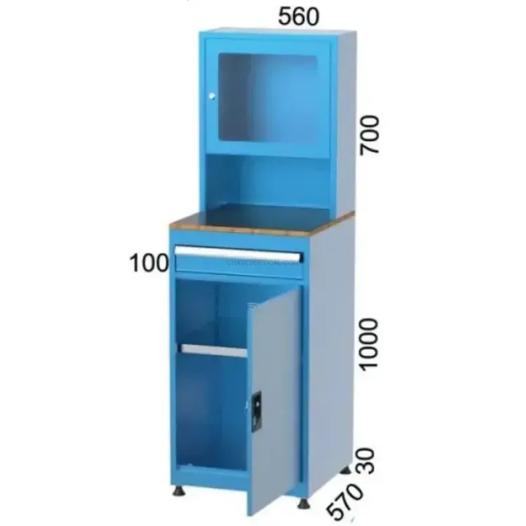 Armário para Computador KOCEL Monitores até 17" 560x570x1700 mm