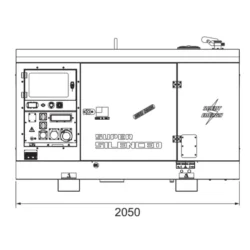 GERADOR GE FSX AVR KVA V FPT IVECO RPM MANUAL TOMADAS ()