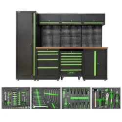 Conjunto de Móveis Modulares para Oficina JBM 18 Peças com Ferramentas