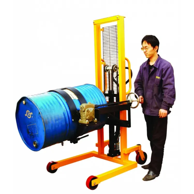 Empilhador Manual Porta Bidões HU-LIFT 400kg 1350mm