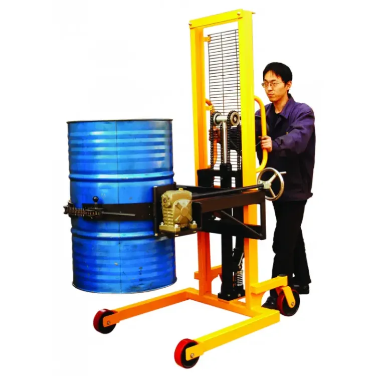 Empilhador Manual Porta Bidões HU-LIFT 400kg 1350mm Empilhador Manual Porta Bidões HU-LIFT 400kg 1350mm
