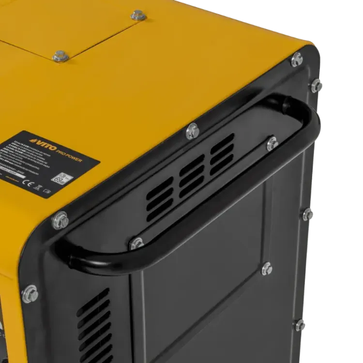 Gerador Diesel 8 KVA Trifásico Silencioso VITO 498cc Euro 5