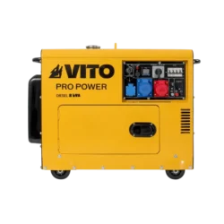 Gerador Diesel 8 KVA Trifásico Silencioso VITO 498cc Euro 5