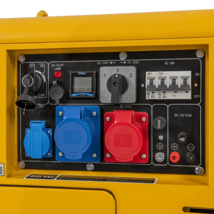 Gerador Diesel 8 KVA Trifásico Silencioso VITO 498cc Euro 5