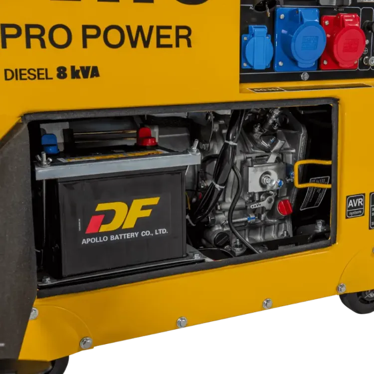Gerador Diesel 8 KVA Trifásico Silencioso VITO 498cc Euro 5
