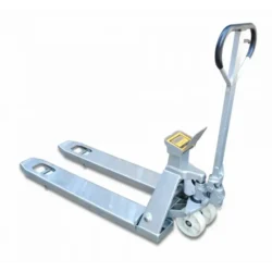Porta Paletes Manual com Balança Digital Galvanizado HU-LIFT 2000kg 1150x550mm