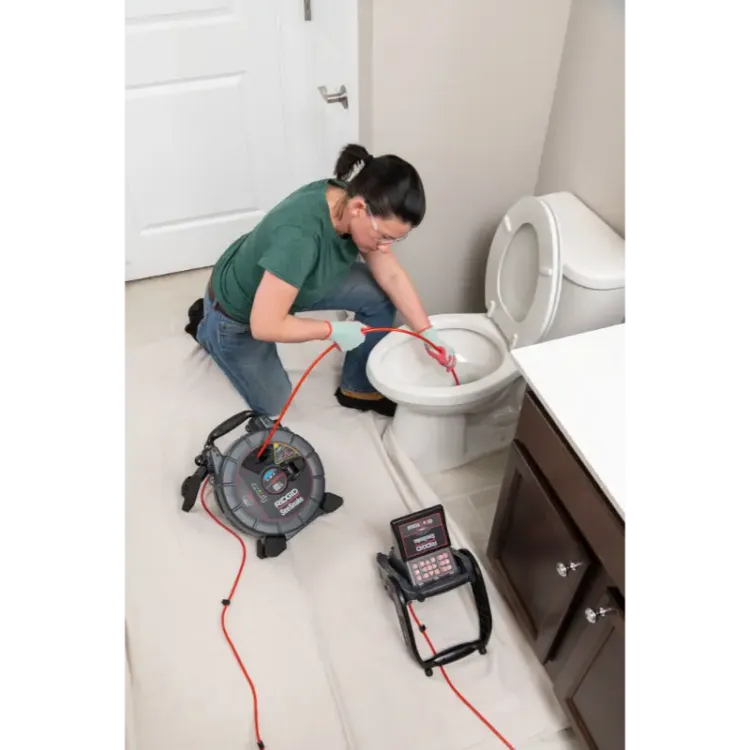 SEESNAKE® MICRODRAIN APX™ M + CAMERA CAX RIDGID