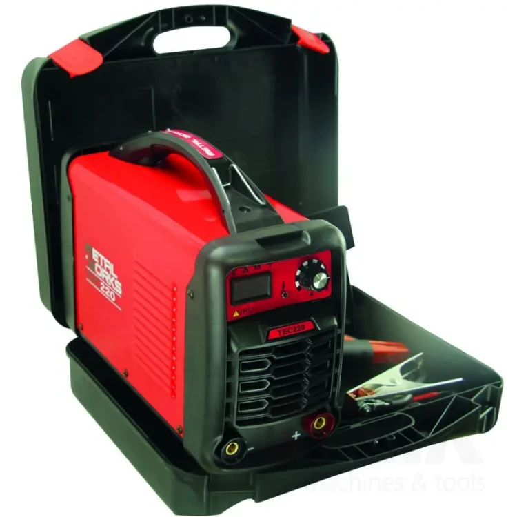 Máquina de Soldar Inversora de Eletrodo TEC220 MMA METALWORKS 200A 7.68kW