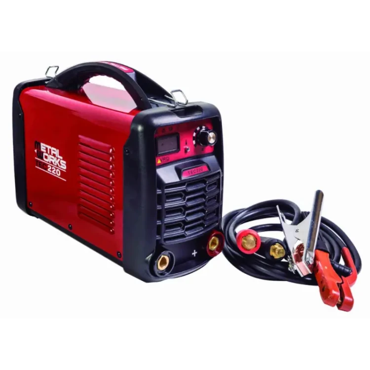 Máquina de Soldar Inversora de Eletrodo TEC220 MMA METALWORKS 200A 7.68kW