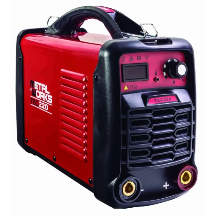 Máquina de Soldar Inversora de Eletrodo TEC220 MMA METALWORKS 200A 7.68kW