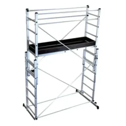 Andaime Semi-Profissional Alumínio LIT 5m 4.8m Trabalho 30 Degraus