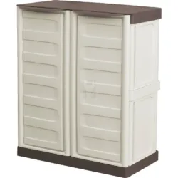 ARMÁRIO PVC 2 PORTAS 1 PRATELEIRA