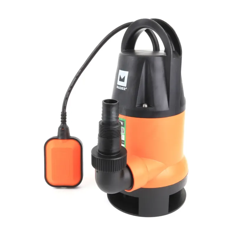 BOMBA SUBMERSÍVEL ÁGUAS SUJAS 400W 8000L/H MADER