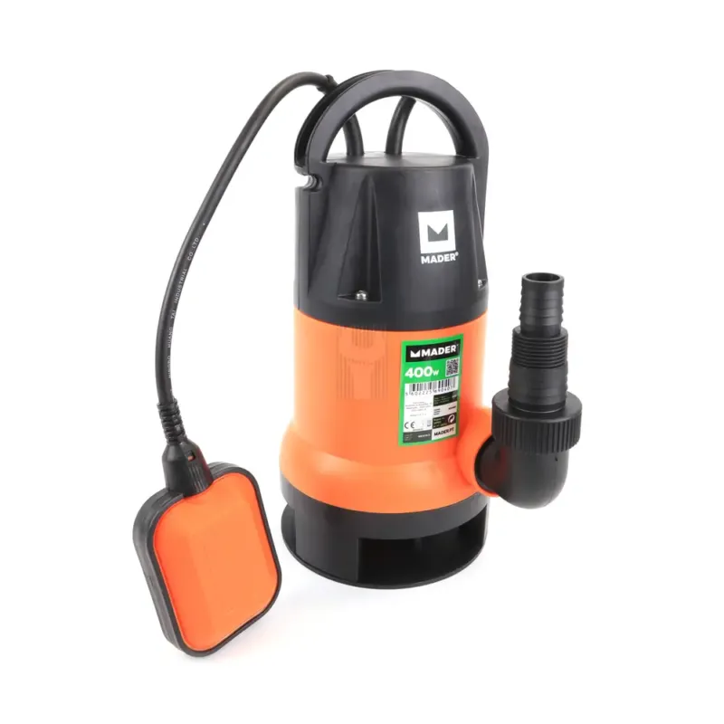 BOMBA SUBMERSÍVEL ÁGUAS SUJAS 400W 8000L/H MADER