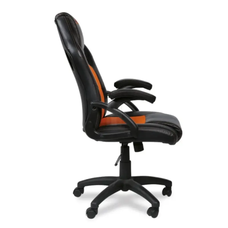 CADEIRA ERGONÓMICA VISITAS PRETO/LARANJA BETA