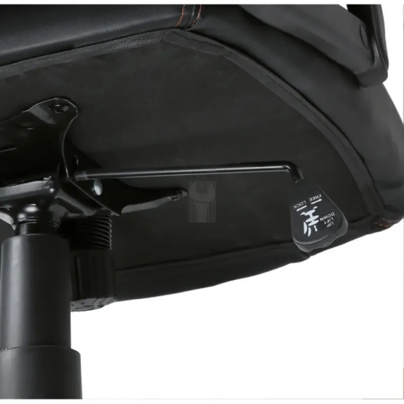 CADEIRA ERGONÓMICA VISITAS PRETO/LARANJA BETA