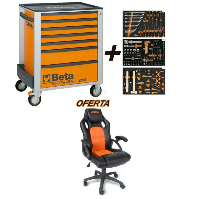 CARRO 7 GAVETAS COM 189 FERRAMENTAS BETA CARRO 7 GAVETAS COM 189 FERRAMENTAS BETA