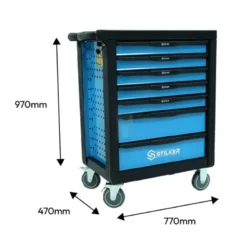 Carro de Oficina STILKER 7 Gavetas 300kg