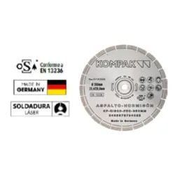 DISCO DIAMANTADO 350MM KP-DISCO-PRO KOMPAK