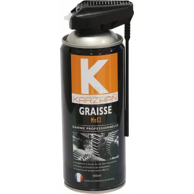 GRAXA SPRAY MOS2 2 JATOS 400ML KARZHAN