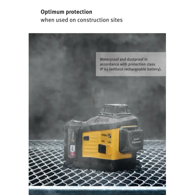 LASER MULTILINHAS LAX 600 NIVEL 3X360º STABILA