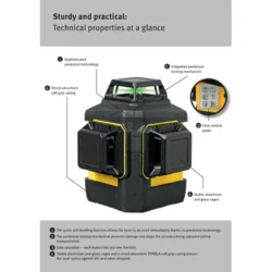 LASER MULTILINHAS LAX 600 NIVEL 3X360º STABILA