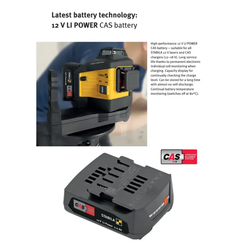 LASER MULTILINHAS LAX 600 NIVEL 3X360º STABILA