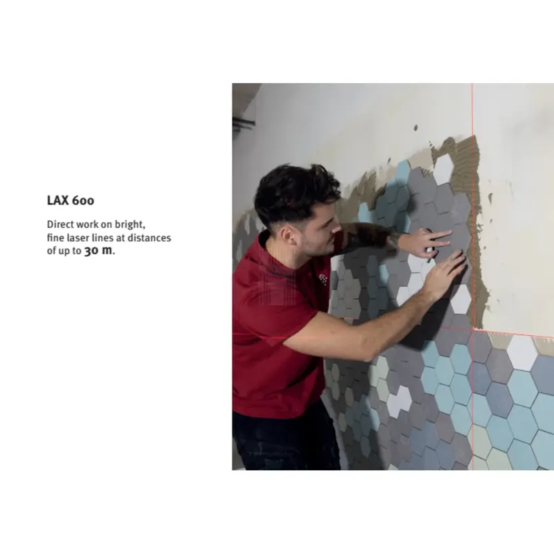 LASER MULTILINHAS LAX 600 NIVEL 3X360º STABILA