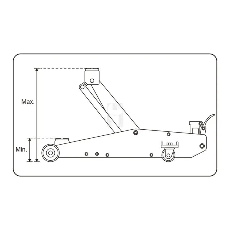 MACACO DE RODAS LONGO 3T KING TONY