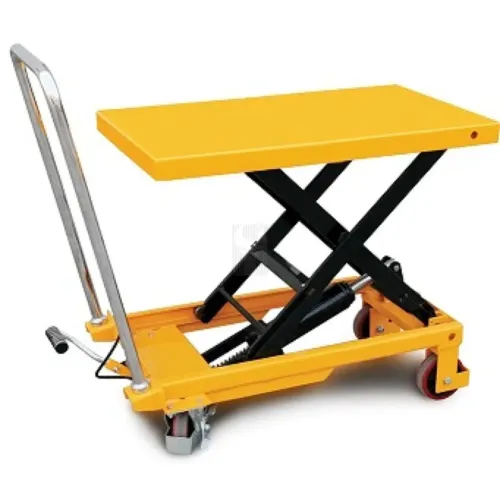 MESA ELEVATÓRIA HIDRÁULICA DUPLA 150KG HU-LIFT