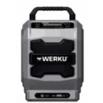 RÁDIO TRABALHO SEM FIOS 20V BLUETOOTH WERKU