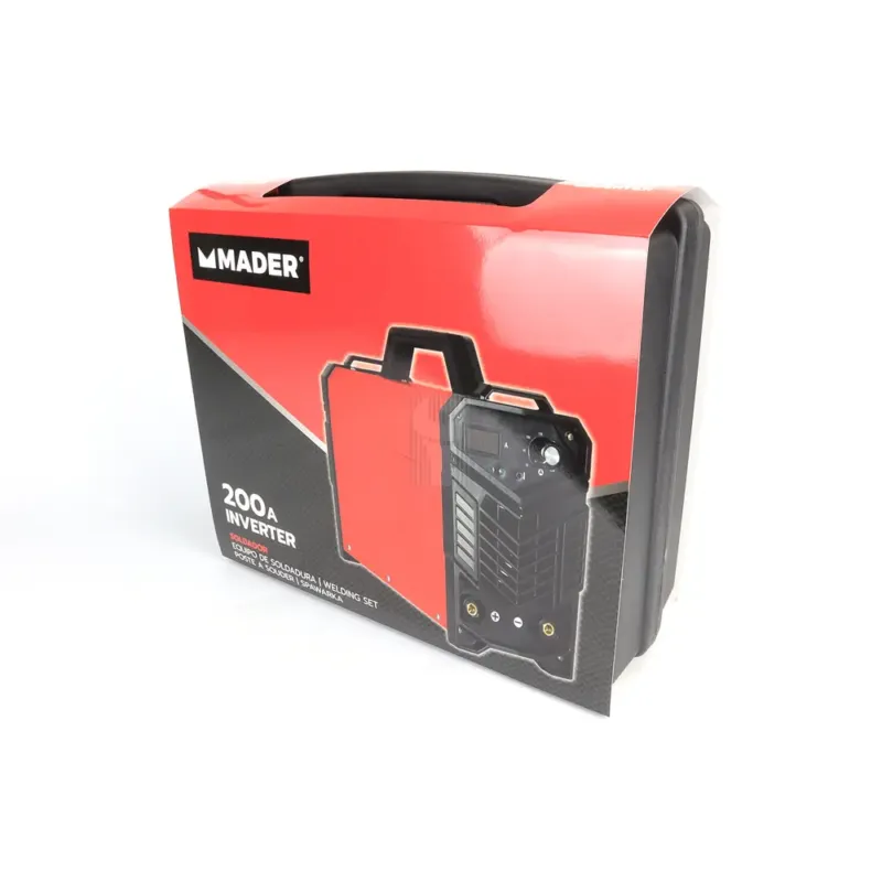SOLDADOR INVERTER 200A MADER